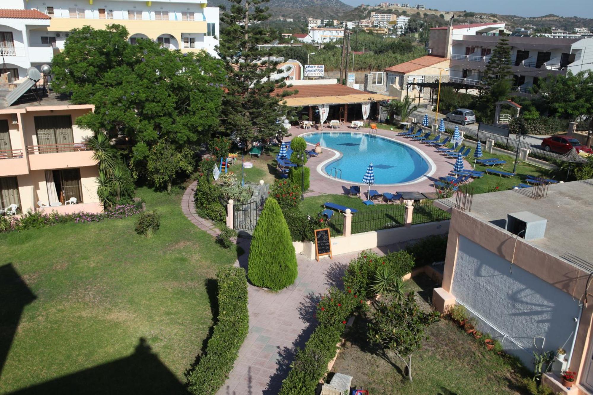 Lyristis Dinos Studios & Apartments Faliraki Exterior foto